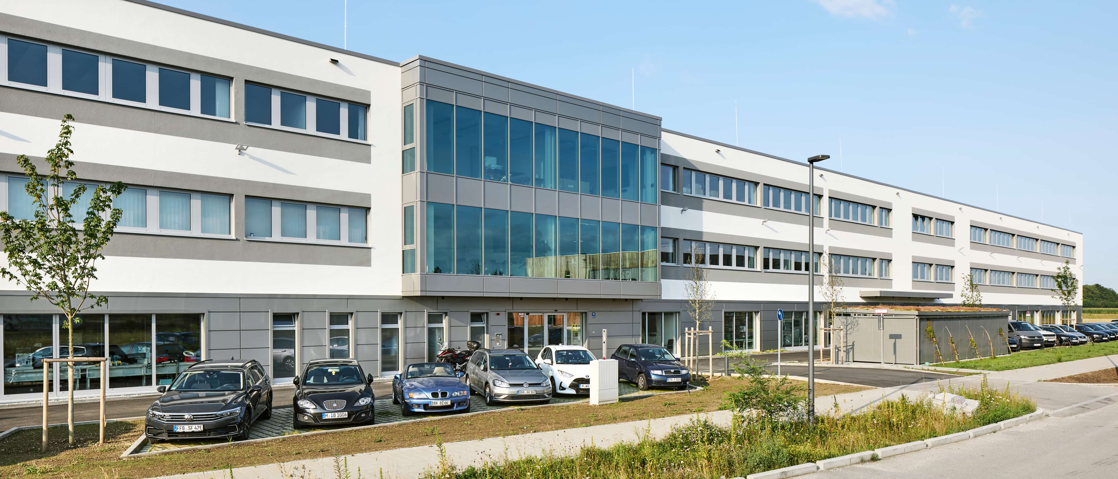 Tech-Hub_Gernlinden-Ansicht von Süden