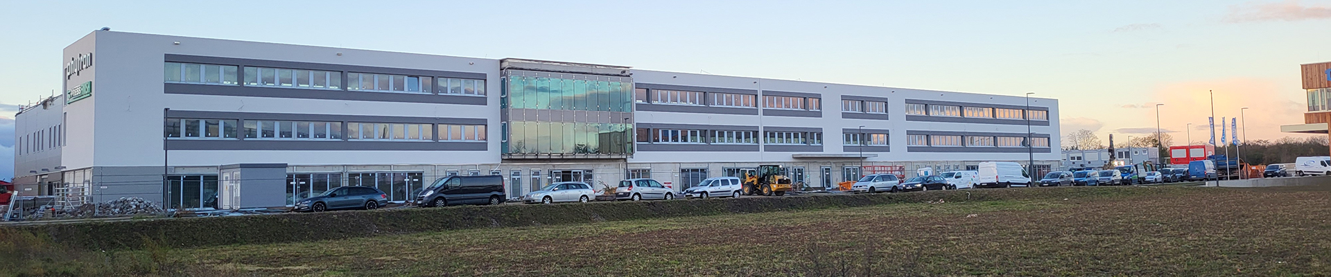 Tech-Hub_Gernlinden-Ansicht von Norden